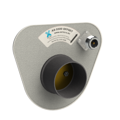 Облучатель для офсетной антенны диапазона  WiFI AX-5500 OFFSET (5 ГГц)) разъем